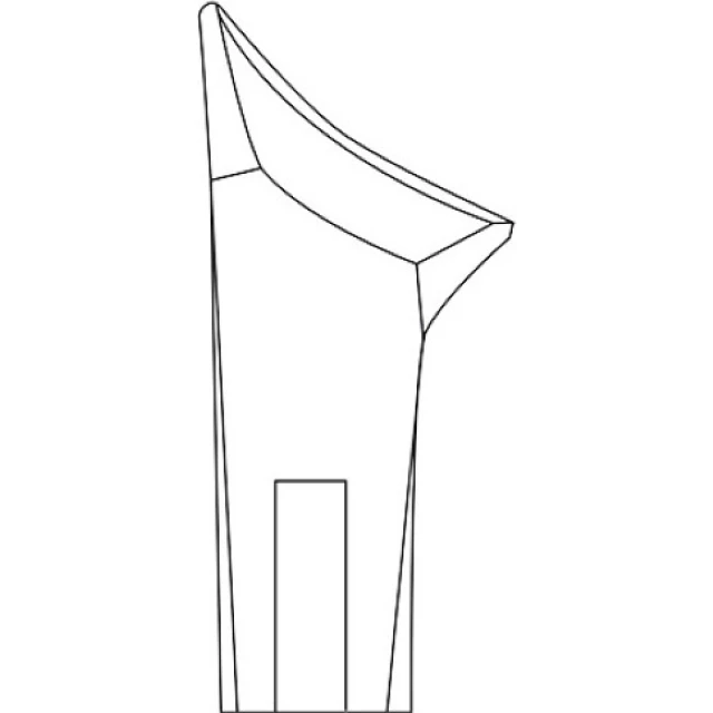 Щипцы для ногтей 28065 атравматичные с трапециевидной формой ручек (для диабетической стопы) - изображение 5
