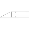 Щипцы для уголков 21001 с тонкими узкими лезвиями