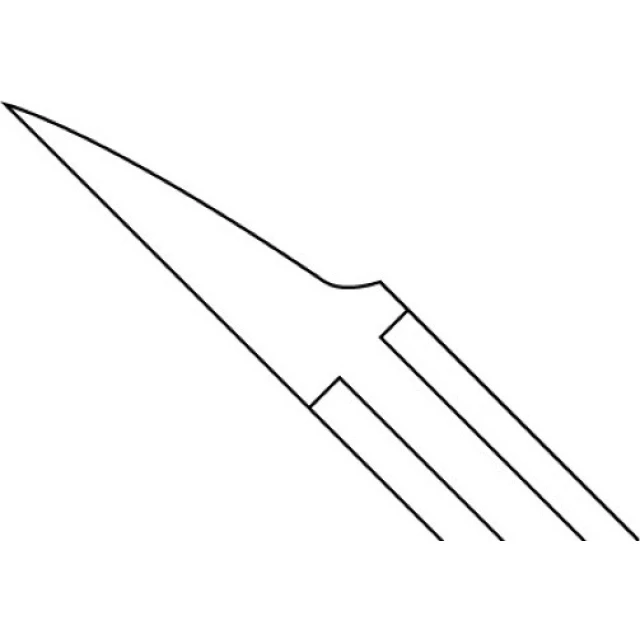 Щипцы для уголков ногтя 21004 с узкими заостренными кончиками - изображение 3