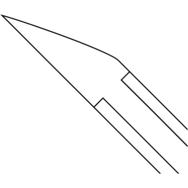 Щипцы для уголков ногтя 21168 с компактными заостренными кончиками - изображение 3