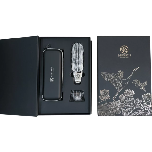 Подарочный набор с расческой Scalp Brush Crane Of Beauty Limited Edition - изображение 2