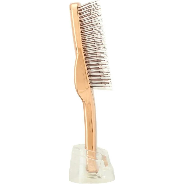 Расческа Scalp Brush Gold с длинной ручкой, розовое золото - изображение 4