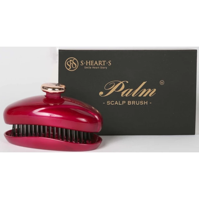 Расческа Scalp Brush Palm, розовый - изображение 4