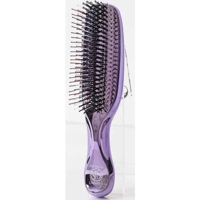 Расческа Scalp Brush Premium с длинной ручкой, фиолетовый - изображение 2
