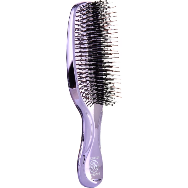 Расческа Scalp Brush Premium с длинной ручкой, фиолетовый