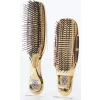 Расческа Scalp Brush Premium с укороченной ручкой, золото