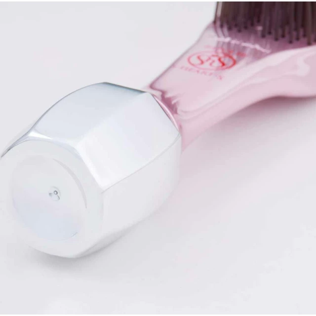 Расческа Scalp Brush с длинной ручкой и массажером, розовый - изображение 8