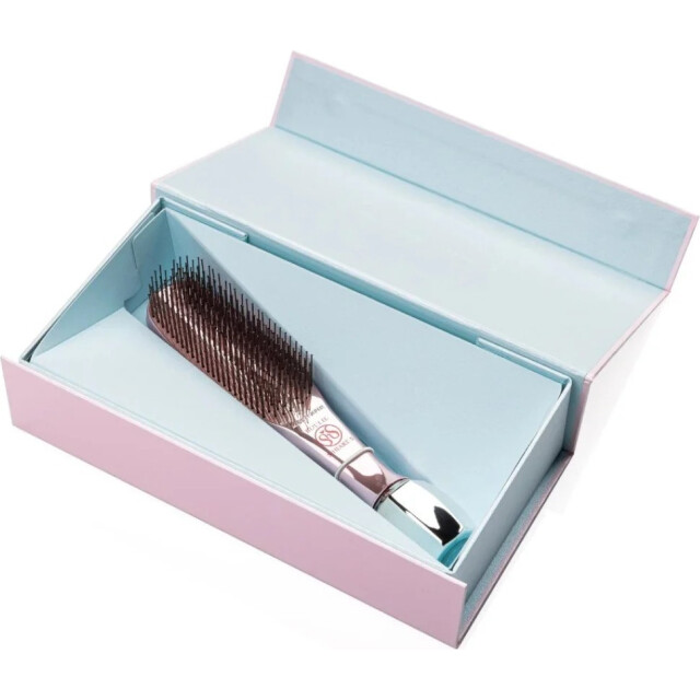 Расческа Scalp Brush с длинной ручкой и массажером, розовый - изображение 3