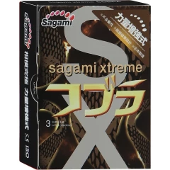 Презервативы Sagami Xtreme Cobra латексные, супероблегающие, 3 шт