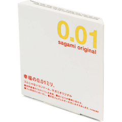 Ультратонкие полиуретановые презервативы Sagami Original 0.01, 1 шт