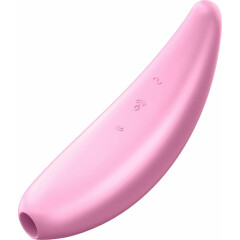 Вакуумный стимулятор Satisfyer Curvy 3+, розовый