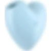 Вакуумный стимулятор Cutie Heart голубой