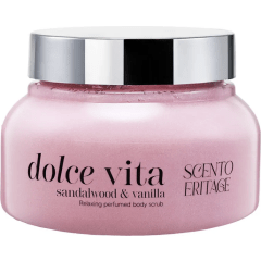 Dolce vita Расслабляющий парфюмированный скраб для тела Sandalwood&Vanilla