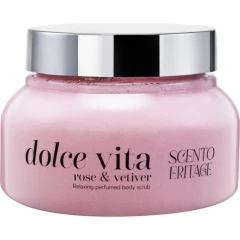 Расслабляющий парфюмированный скраб для тела Rose&Vetiver