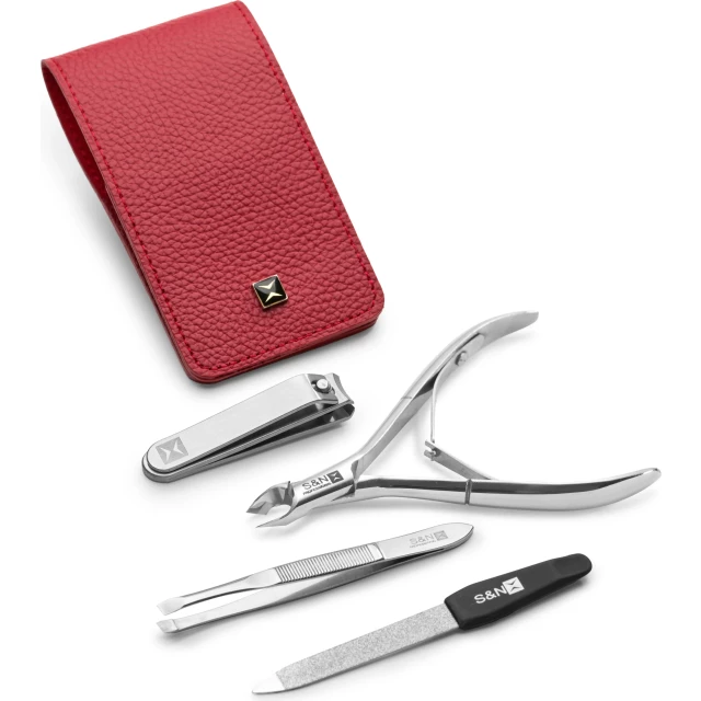 Маникюрный набор из 4 предметов "Красный" 80К4 - изображение 2