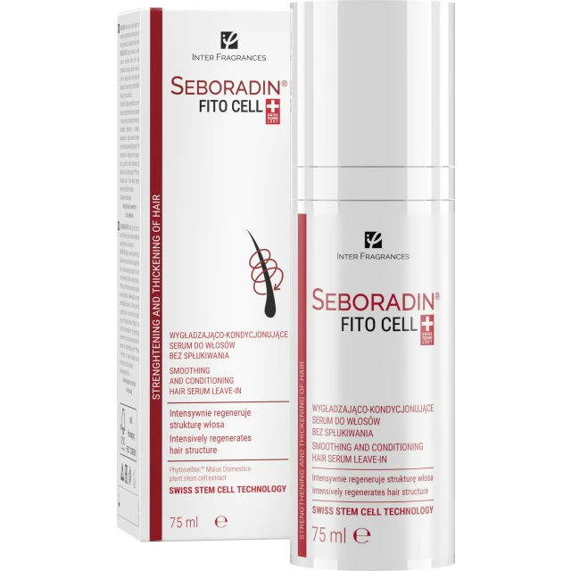 Несмываемая сыворотка-кондиционер Seboradin Fito Cell для укрепления и стимуляции роста волос