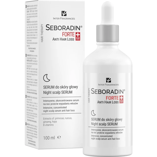 Ночная сыворотка Seboradin Forte от выпадения волоc