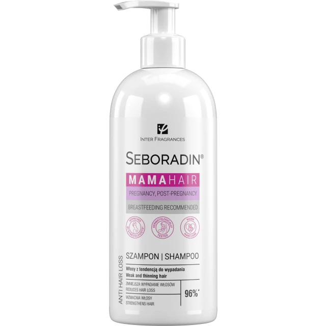 Укрепляющий шампунь Seboradin Mama Hair для беременных и кормящих мам 400 мл