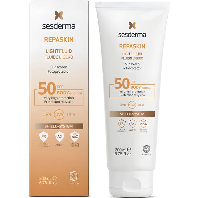 Флюид нежный солнцезащитный для тела SPF50