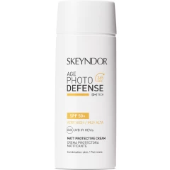 Матирующий солнцезащитный крем SPF50+ для комбинированной кожи