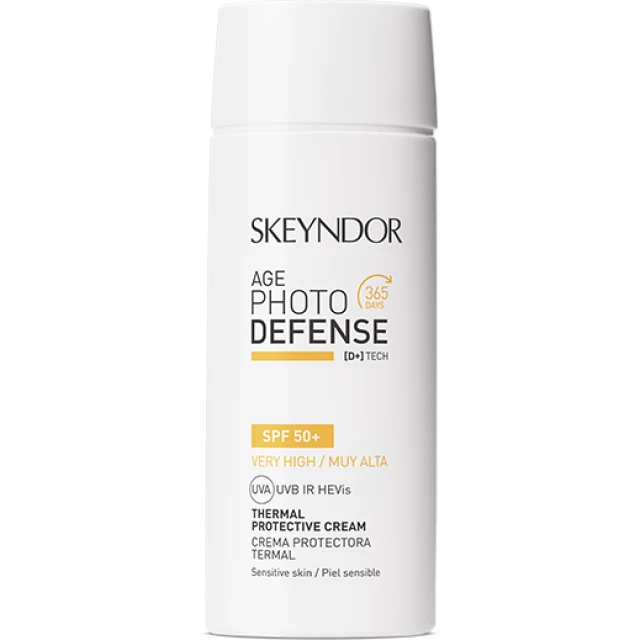 Термальный солнцезащитный крем для лица SPF50+