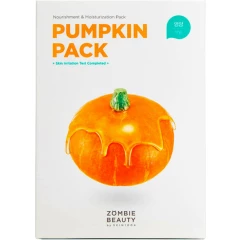 Смываемая питательная кремовая маска с тыквой и мёдом