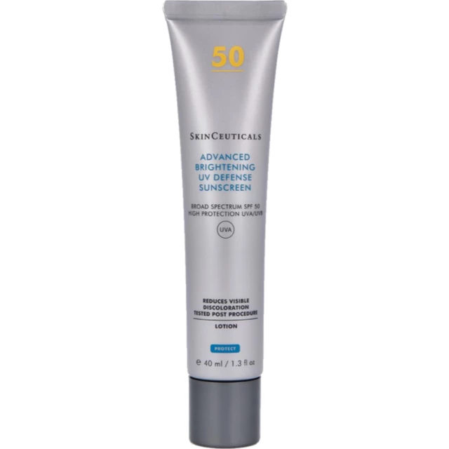 Легкий солнцезащитный крем для ровного тона кожи Advanced Brightening UV Defense SPF50