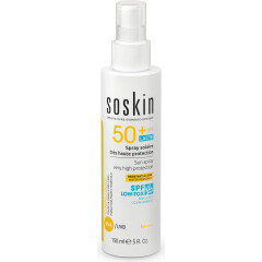Солнцезащитный водостойкий спрей SPF50+