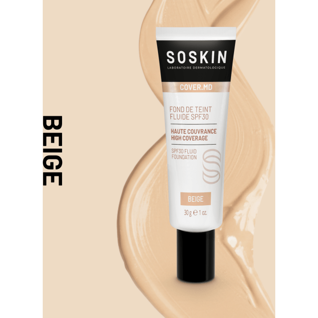 Тональный солнцезащитный флюид SPF30, тон бежевый - изображение 2