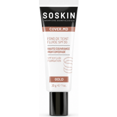 Тональный солнцезащитный флюид SPF30, золотой