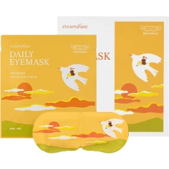 Набор паровых масок для расслабления глаз с ароматом ванили и цитруса