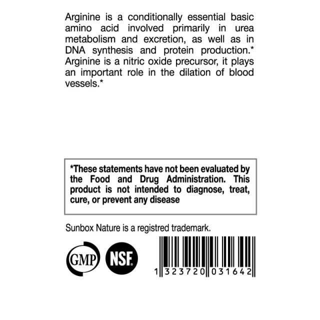Аминокислота универсального действия Аргинин 500 мг - изображение 3