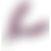 Интерактивный вибромассажер Erica Plus c поступательными движениями, розовый