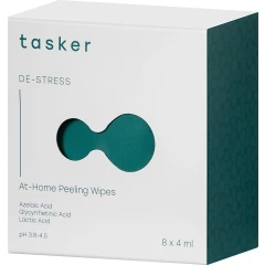 Успокаивающие домашние пилинговые салфетки для кожи лица De-Stress