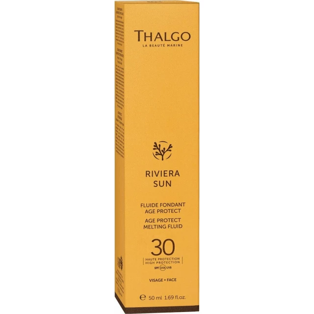 Солнцезащитный антивозрастной флюид с тающей текстурой SPF30 для лица - изображение 2