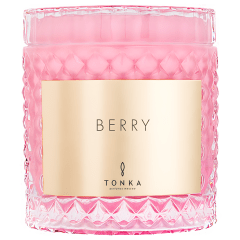 Парфюмированная свеча Berry стакан розовый 220мл
