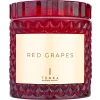 Свеча аромат Red grapes стакан красный 220 мл (тубус)