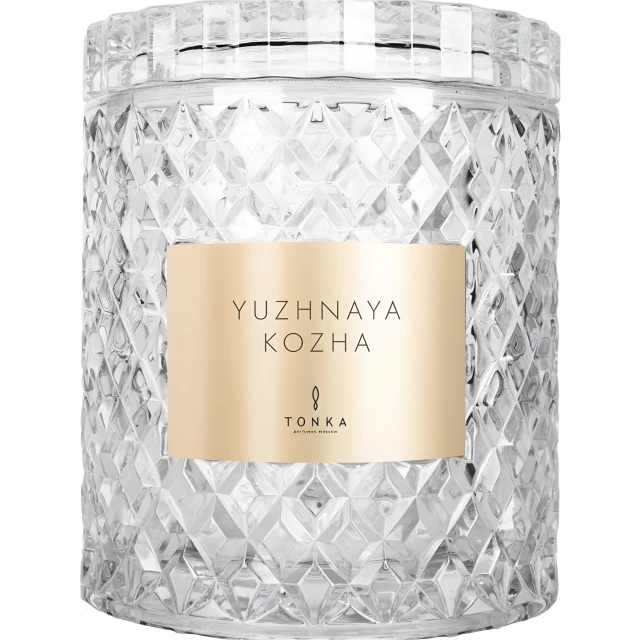 Парфюмированная свеча Yuzhnaya Kozha стакан прозрачный 2000мл