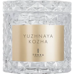 Парфюмированная свеча Yuzhnaya Kozha стакан прозрачный 50мл