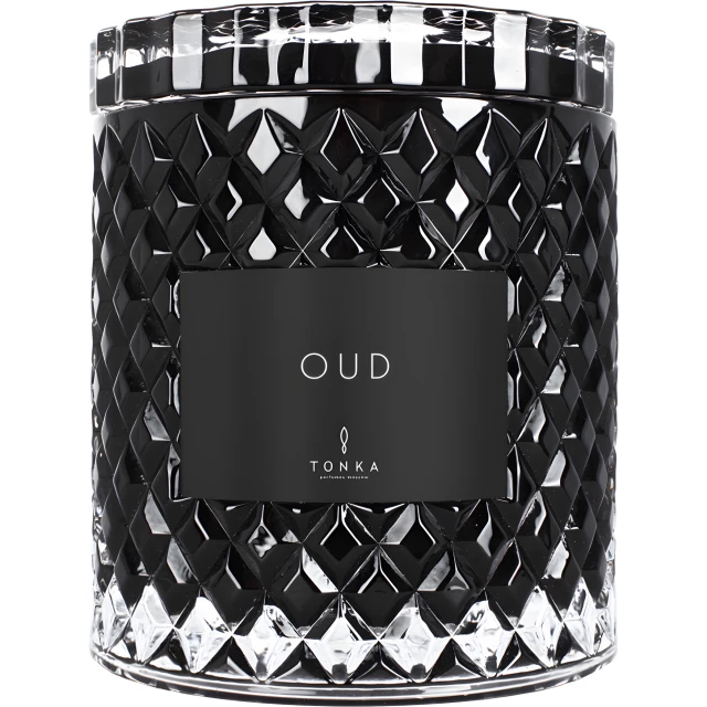 Свеча аромат Oud стакан черный 2000мл