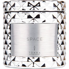 Свеча аромат Space стакан серебро 50мл