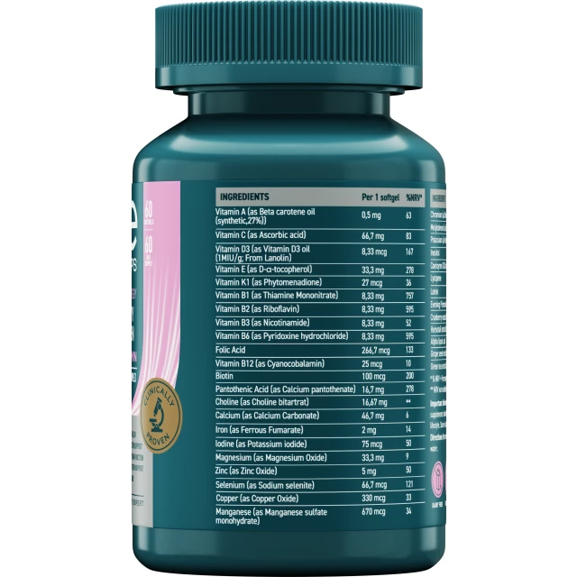 Витаминный комплекс Ultra Energy Women 60 софтгель - изображение 2