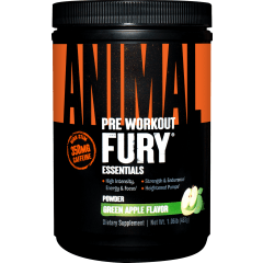 Предтренировочный комплекс Animal Fury "Зеленое яблоко"