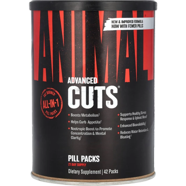 Жиросжигатель Animal Advanced Cuts, 42 порции