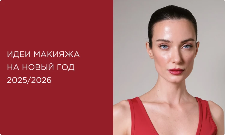 Макияж на Новый год 2026: цвета и идеи новогоднего образа