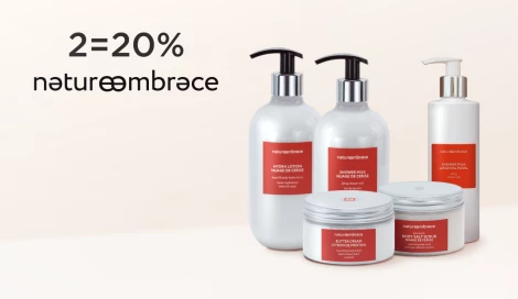 -20% при покупке 2-х средств Nature Embrace