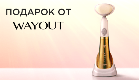 Ульразвуковая щеточка WAYOUT в подарок