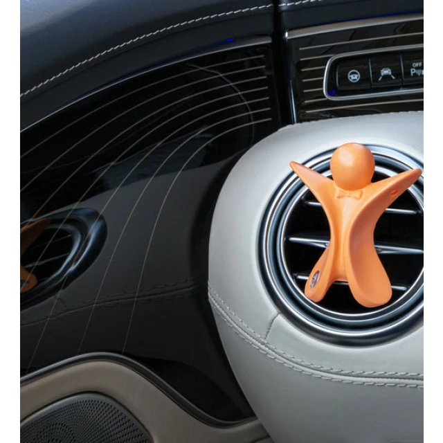 Дизайнерский ароматизатор для автомобиля Vinner БАХРЕЙН оранжевый - изображение 3
