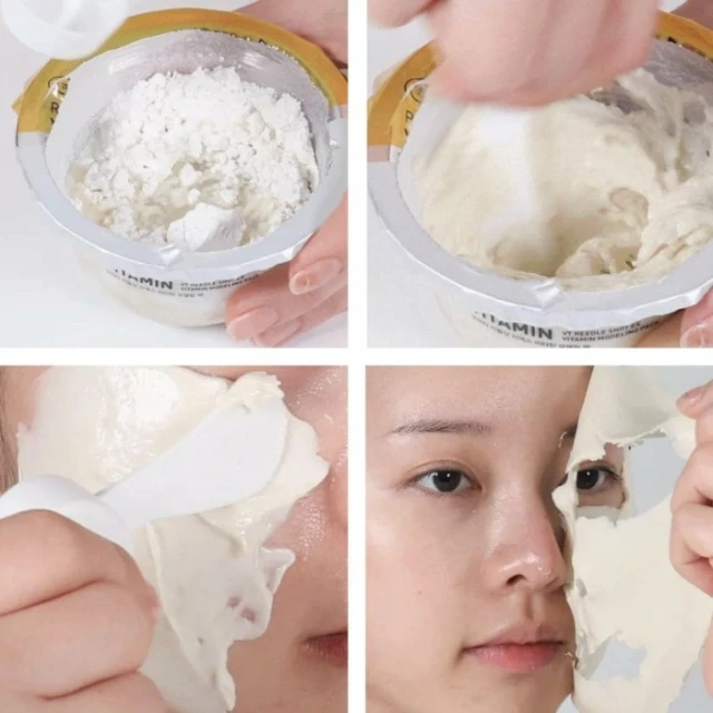 Альгинатная маска с микроиглами, витамином C и ниацинамидом - изображение 3