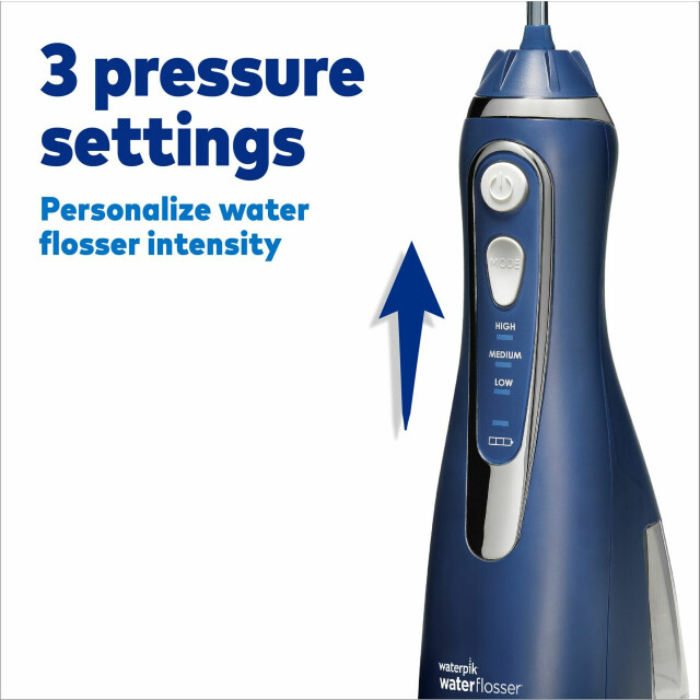 Портативный ирригатор Waterpik WP-583 EU Cordless Advanced 2.0 Blue - изображение 3